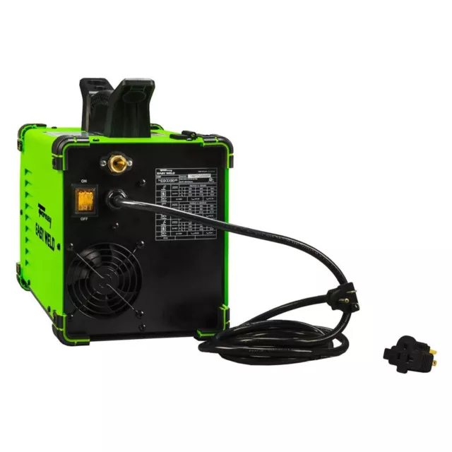 Forney Multi Process Easy Combo Weld 140 MP Welder for Residential Use, Green