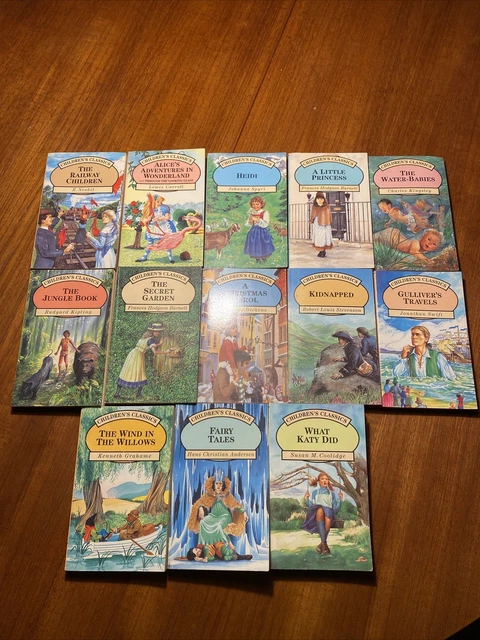 CHILDRENS CLASSICS BOOK collection 13 Books Alice In Wonderland Railway ...