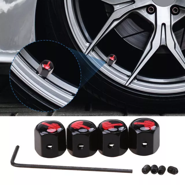Universal Car Wheel Tire Valve Stem Caps Cover Anti-theft Car Parts Accessories