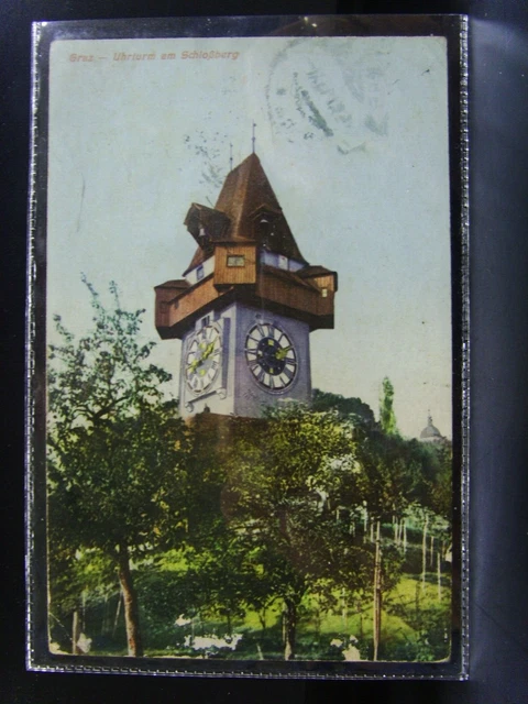Steiermark Original AK  Graz Uhrturm   um 1920