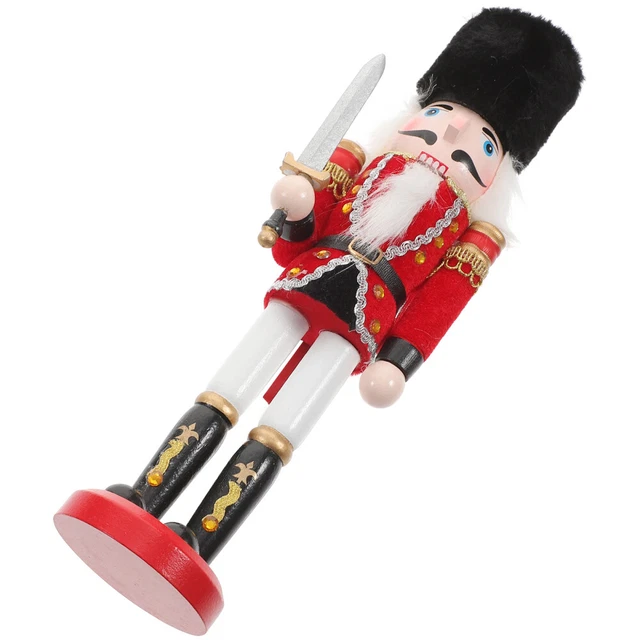Samuliy Casse-Noisette Vigneron 14 Pouces En Bois - Figurine Noël Traditionnelle Décorative