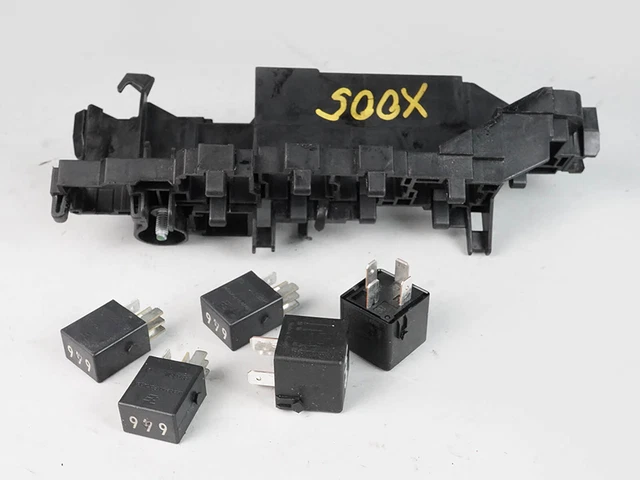 2009 10 2012 Audi A4 B8 Quattro 2.0l Power Relay W Holdder Bracket Set Of 6