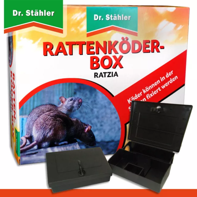 Dr. Stähler Rattenköder-box Negro Ratzia