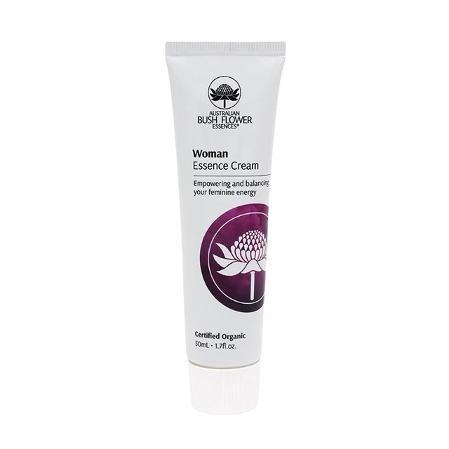 WOMAN Essence fiori cespuglio crema australiana Bush Flower Essences fiori cespuglio