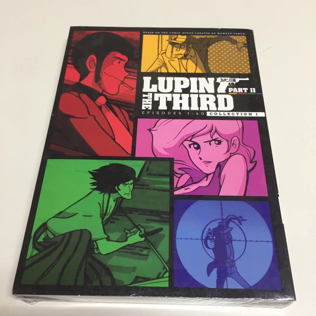 LUPIN THE THIRD LUPIN THE BOX DVD BOX SET TV Movie 23 Disc Rare