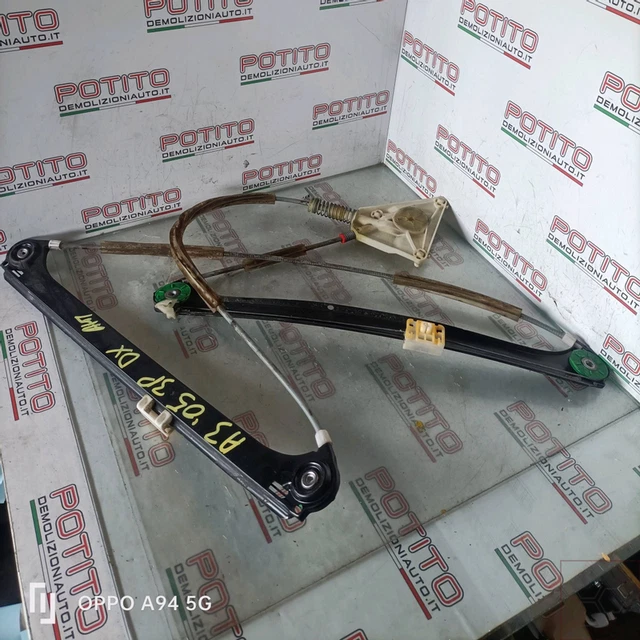 8E1959802E SISTEMA ALZACRISTALLO PORTA ANTERIORE DX AUDI A4 BERL (8E5 - Foto 6