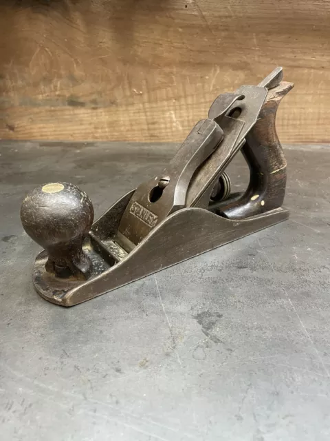 Stanley Bailey No. 3 Carpenter Plane Apr. 19 1910 Patent