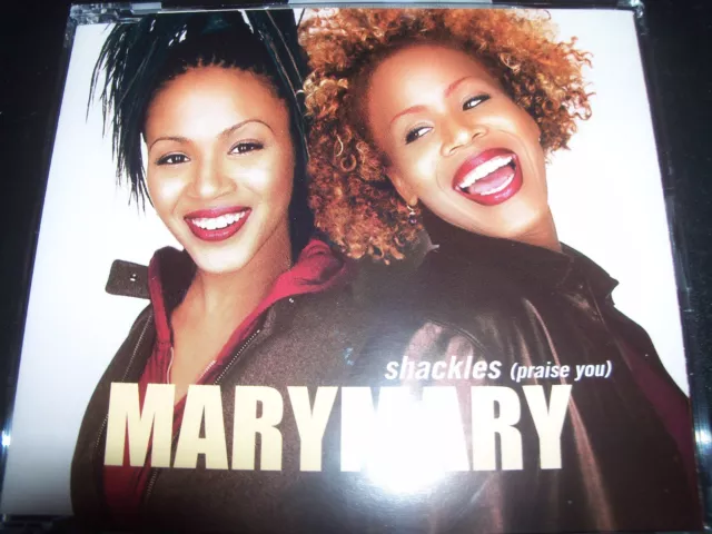 Mary Mary Shackles Australian Remixes CD Single – Like New