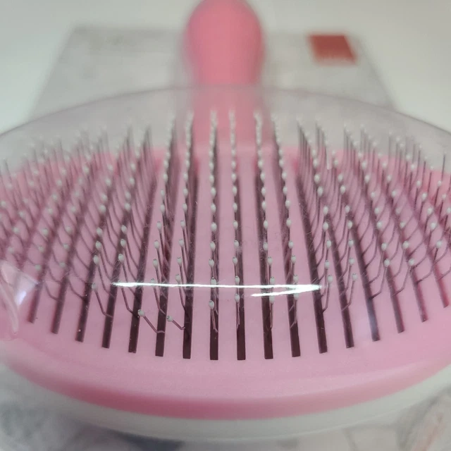 Dog Cat Pet Clean Grooming Self Cleaning Slicker Brush Massage Hair Remover Comb 6