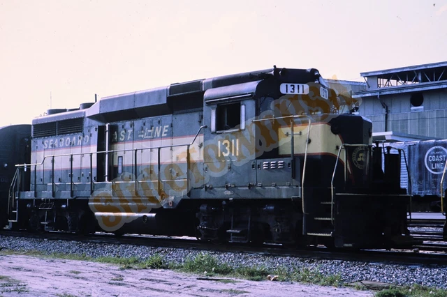 Vtg 1971 Train Slide 1311 SCL Seaboard Coast Line Railroad X3M005