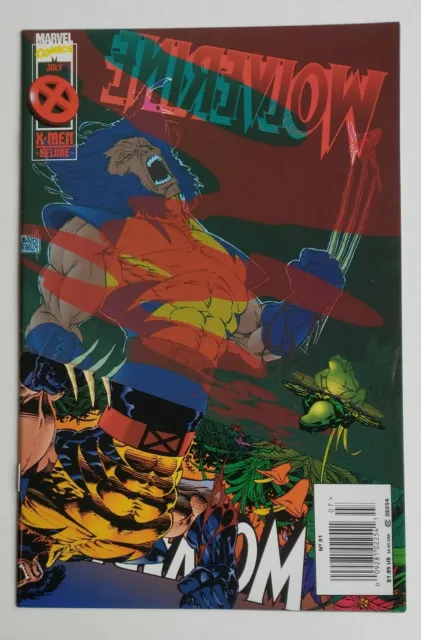 Wolverine #91 Newsstand Cover Art By Adam Kubert Deluxe Edition Marvel Comics