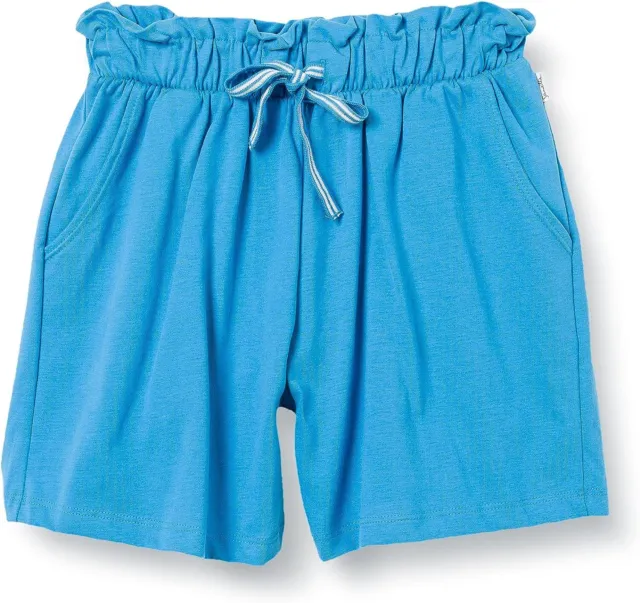 Sanetta Mädchen Pants Shorts, Sommershorts, Teal Blue, 116