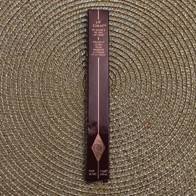 Delineador de labios Charlotte Tilbury truco para labios marrón foxy totalmente nuevo genuino