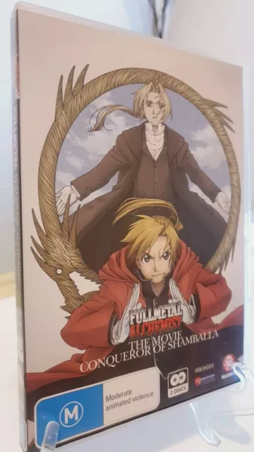 FULL METAL ALCHEMIST The Movie Conqueror of Shamballa DVD Anime Region 4  Rare $25.00 - PicClick AU