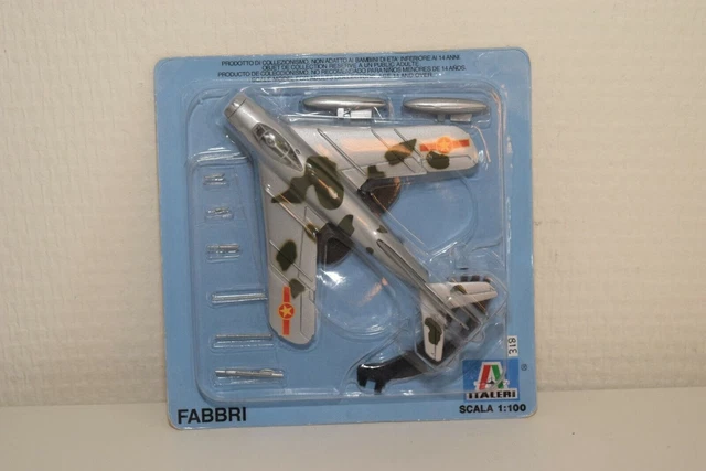 V 1:100 Fabbri Mig-17 Air Plane Mib