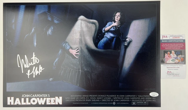 NICK CASTLE signed 12x18 Poster HALLOWEEN 1978 The Shape Michael Myers JSA