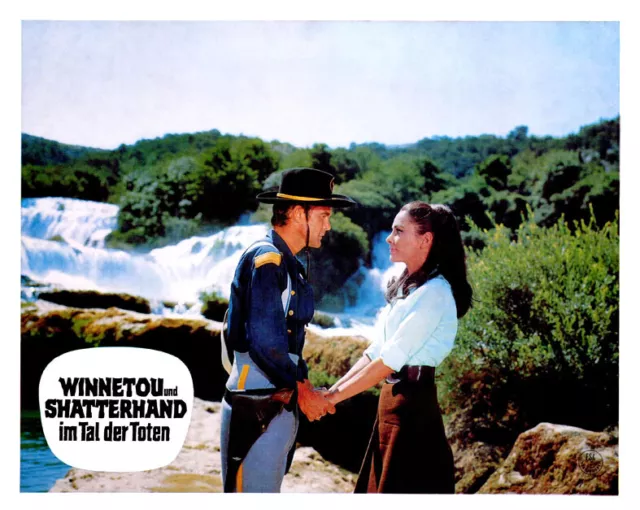 Winnetou und Shatterhand im Tal der Toten ORIG Aushangfoto Brice / Barker / May