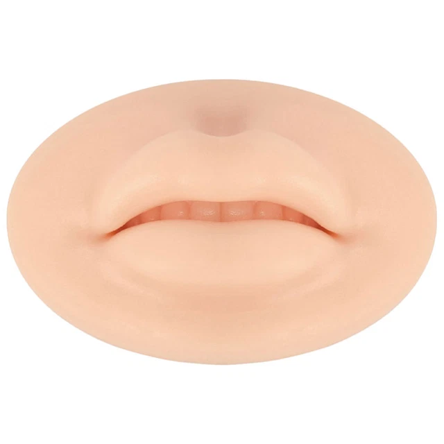 Lippe Mannequin-Modell Leere Hautpraxis Übungslippen Aus Silikon Haupt