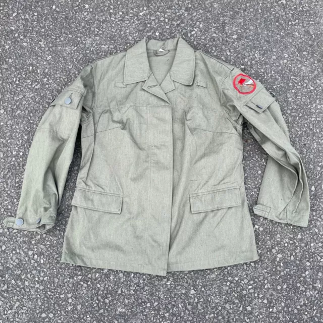 EAST GERMAN STRICHTARN Jacket Rain Camo Military Army Green M52 ...