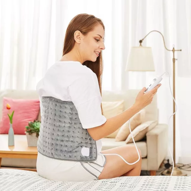 Electric heated body pillow top