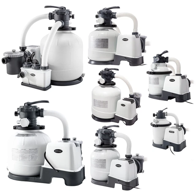 INTEX SANDFILTER SANDFILTERANLAGE Salzwassersystem Filter Pool