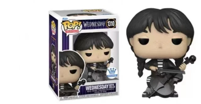 Figure Addams Family Animated Wednesday Action Funko Pop! Television Character 3