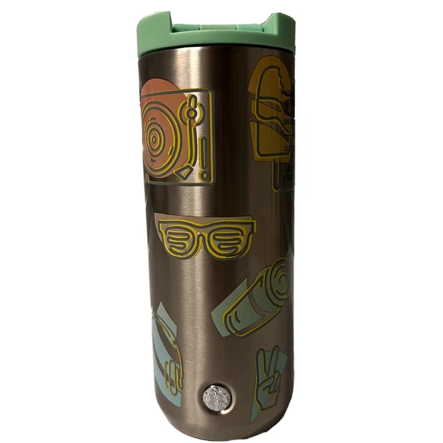 Starbucks Back To School Emoji Tumbler 12 Oz Stainless Steel