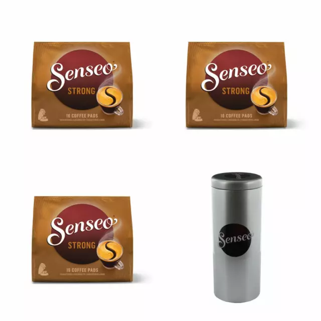 SENSEO CAFÉ EN dosettes Premium Set Décaf 3 café 16 dosettes