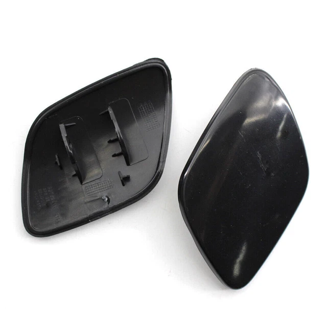 PAIR FRONT BUMPER Headlight Washer Nozzle Jet Cover Cap fit for Volvo