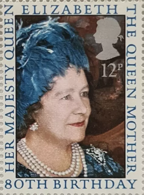 Queen Mother Queen Elizabeth 80th Birthday UK Stamps 1980 x 22