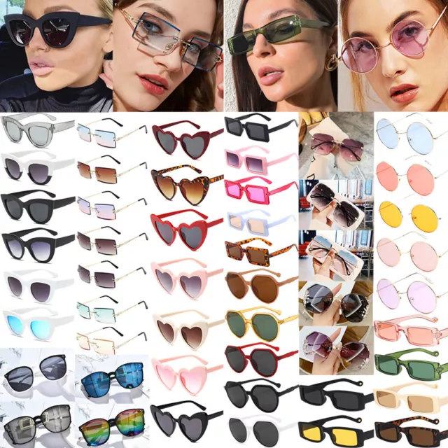 Eye Cat Glasses Sunglasses Retro UK Shades Fashion Eye Womens Eyewear Vintage *