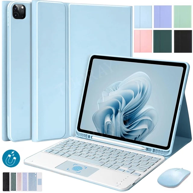 TOUCHPAD KEYBOARD CASE Mouse For 2025 NEW iPad Air Pro 11 13 11/10/9/8