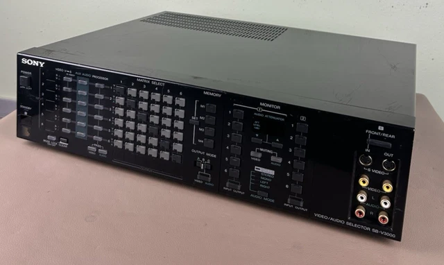 SONY SB-V3000 VIDEO/AUDIO Selector $498.85 - PicClick AU