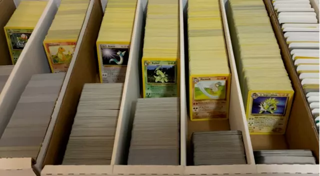(9) Vintage WoTc Pokemon Lot -ONLY Vintage Cards Wotc Jungle Fossil Neo Destiny