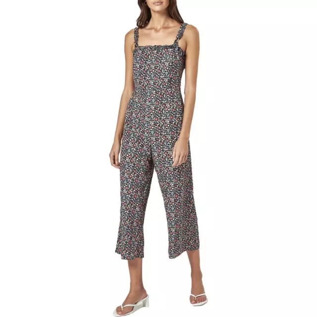 Charlie Holiday Womens Mason Floral Sleeveless Casual Jumpsuit BHFO 3463