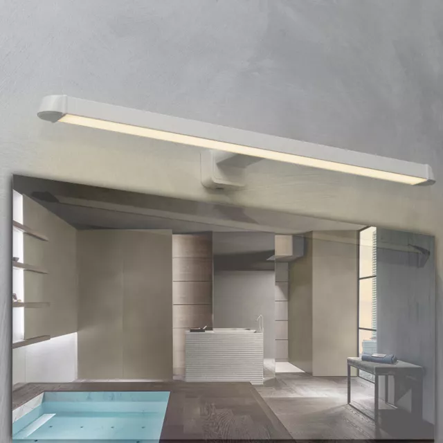Applique LED 12W bianco lampada 3 STEP luce specchio specchiera bagno muro 230V