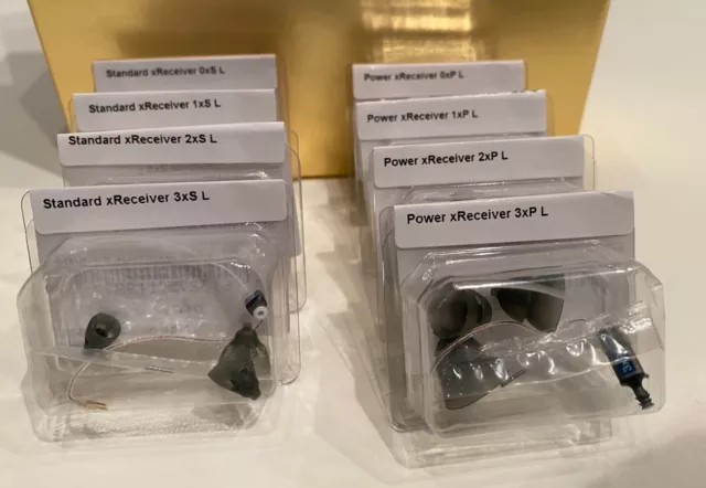 Phonak Unitron Hearing Aid Receivers Belong Moxi Standard Power 2 Pins Prongs