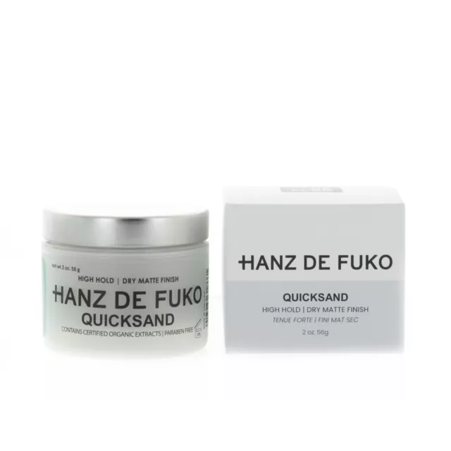 Hanz De Fuko Quicksand High Hold Ultra Matte Finish 56g 2oz NEW FAST SHIP