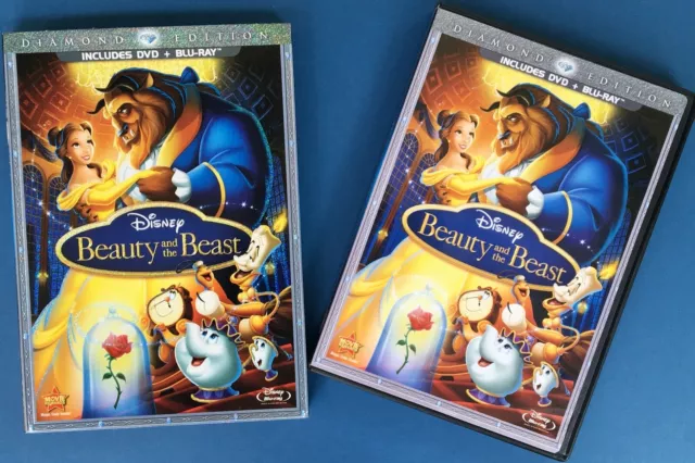 Beauty and the Beast Diamond Edition Blu-Ray + DVD Walt Disney