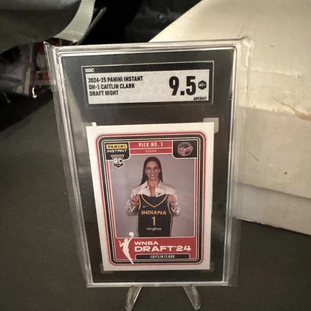 2024 PANINI INSTANT WNBA Draft 1 Pick Caitlin Clark DN1 Fever Rookie