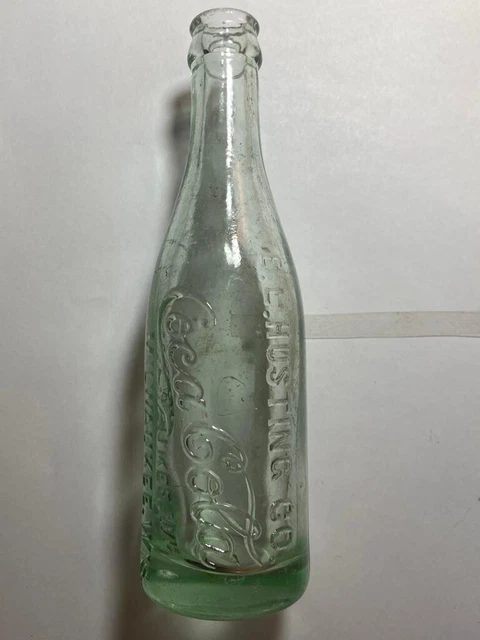 Extremely rare 1912 Milwaukee straight side Coca-Cola bottle.