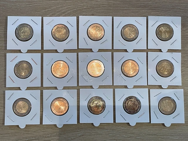 Lot Estonie 2012 A 2022 - 15 Pieces - 2 Euro Commemoratives Neuves