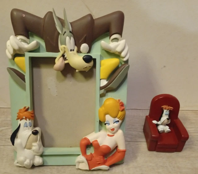 Extrêmement rare ! serre-livres vintage Droopy Tex Avery. Objet de