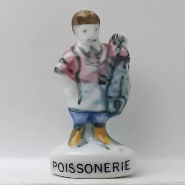 Fève Poissonnerie en porcelaine Nordia 1994 (B21D)