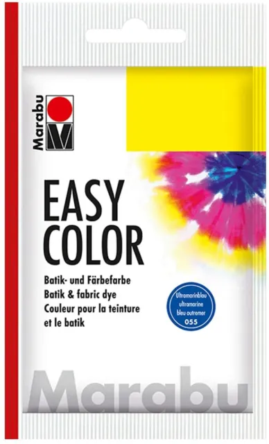 Marabu Easy Colour Fabric Dye 25g Ultramarine