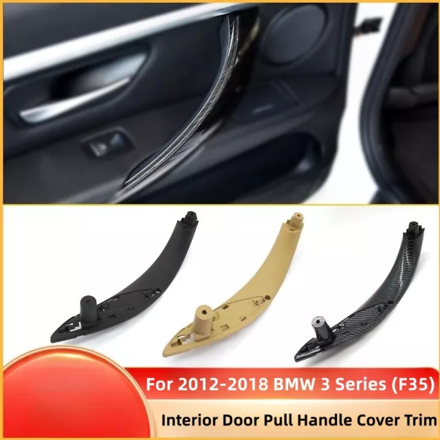 Interior Door Pull Handle Cover Trim For BMW 3 Series F30 F33 F80 F36 2012-2018