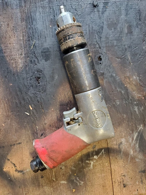 Sioux Pneumatic Air Tools Air Drill 5450R 550 Rpm