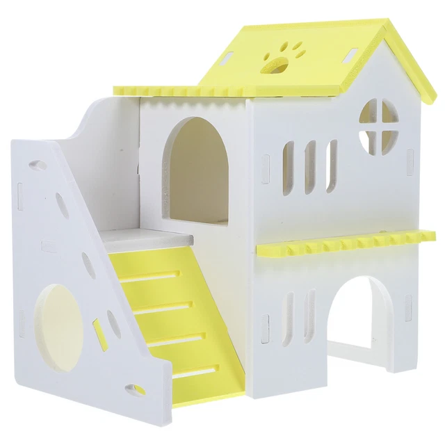 Hamster-Spielhaus, Häschen-Versteck, dekoratives Meerschweinchen-Villa- ,