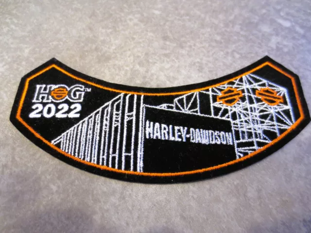 2022 HOG Membership Rocker Patch HARLEY DAVIDSON OWNERS GROUP HD New