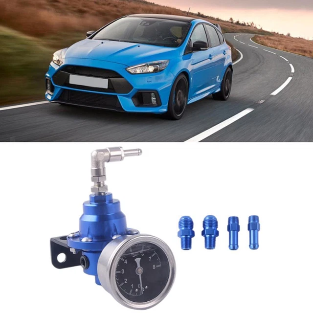 Regolatore di Pressione Del Carburante Tomei Regolabile Universale Blu Tipo S